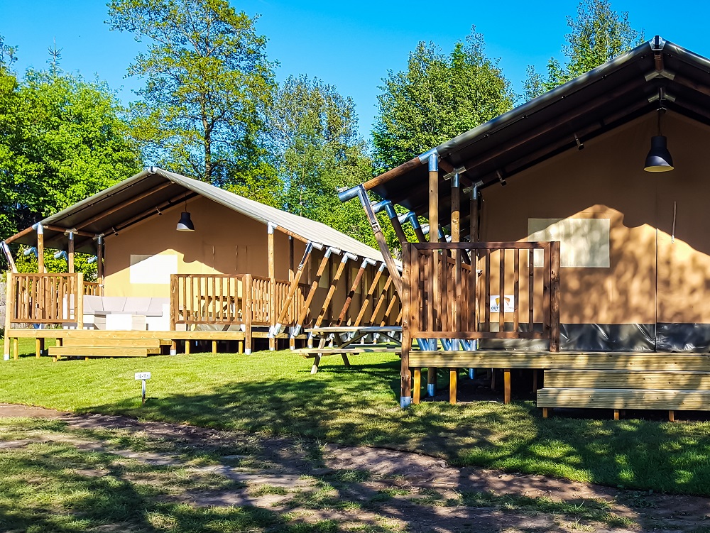 Safaritent huren in de Ardennen Athena Le Perron